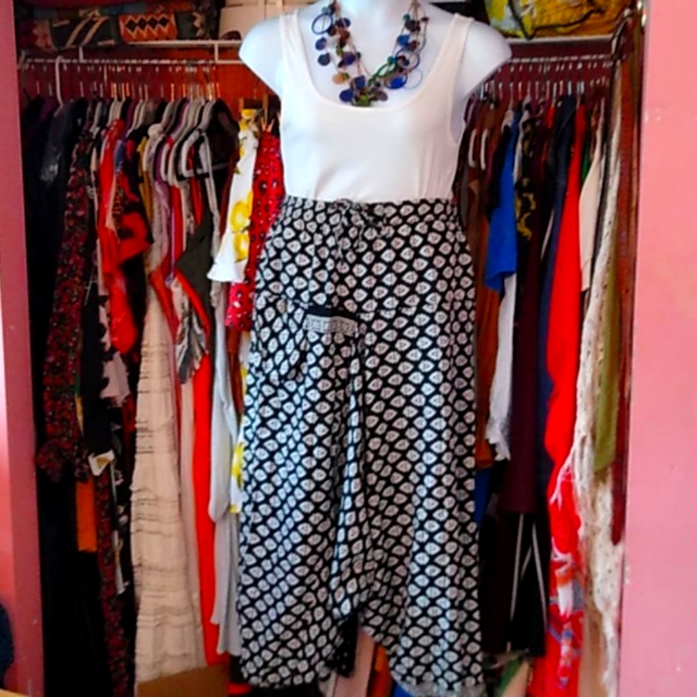 Print Harem Pants